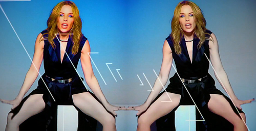 Kylie da en el clavo junto a Giorgio Moroder