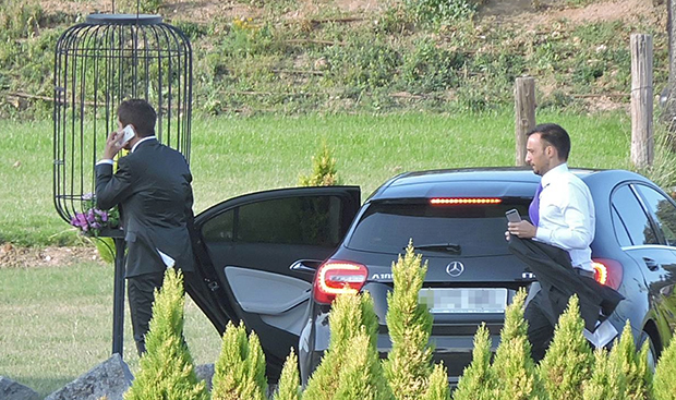 La boda de Amenábar nos deja pocas imágenes