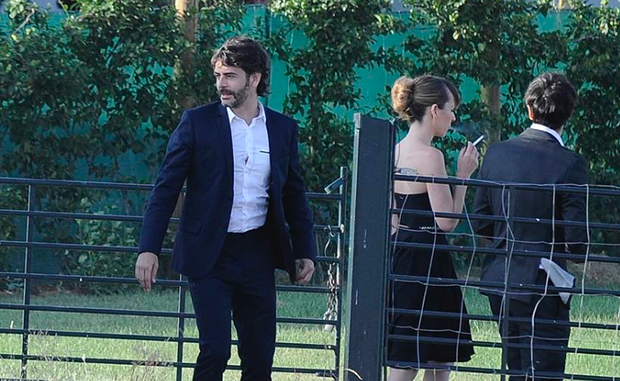 La boda de Amenábar nos deja pocas imágenes