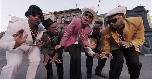 Mark Ronson y Bruno Mars, esa ideal pareja