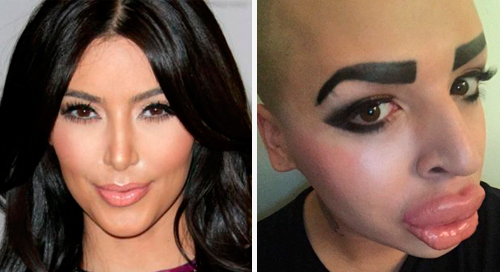 Iba para Kim Kardashian y me quedé en…
