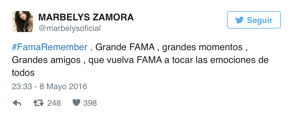 ‘Fama ¡a bailar!’ resucita con #RememberFama