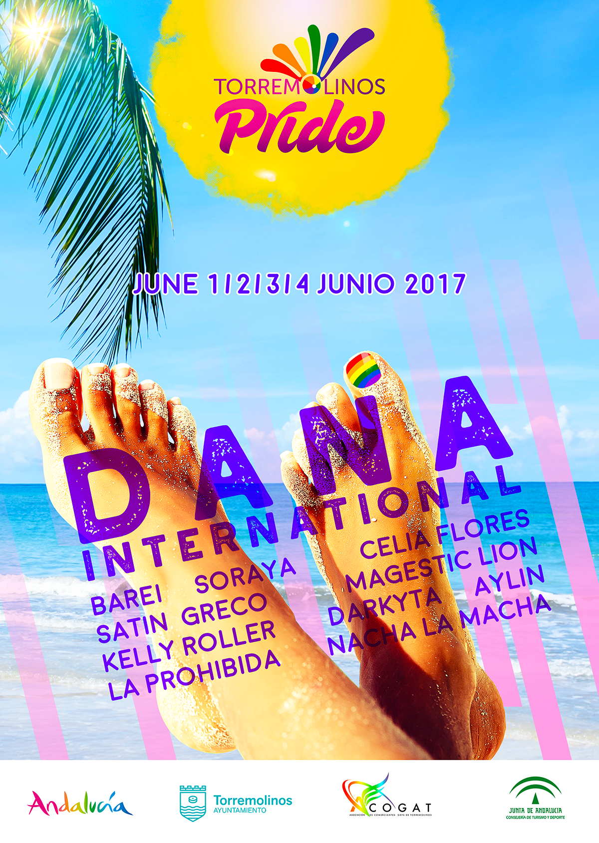 Dana International encabeza el cartel del Orgullo de Torremolinos